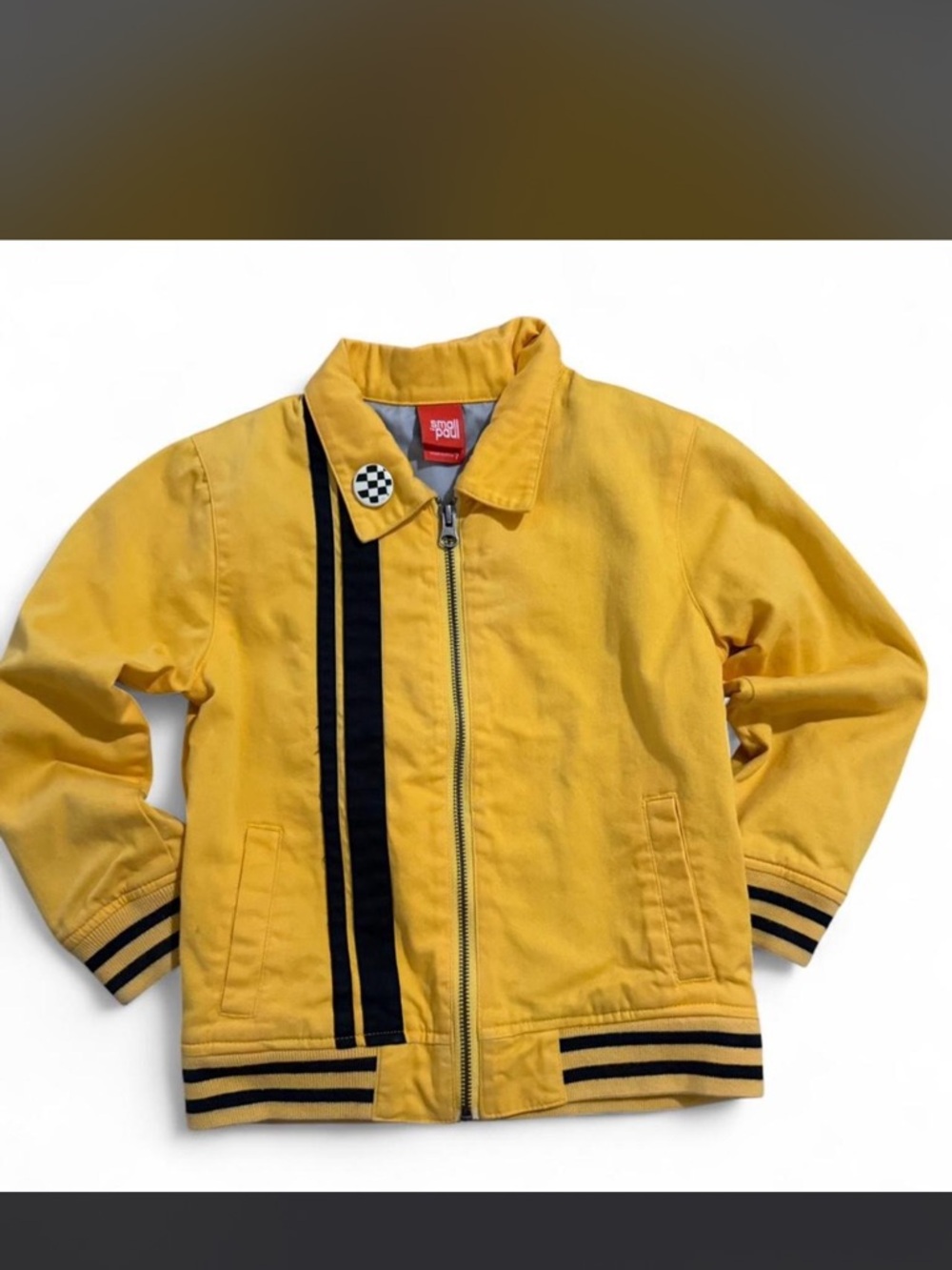 Paul Frank Yellow Racing Stripe Jacket